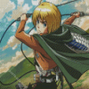 Armin Arlert Anime Character Diamond Painting