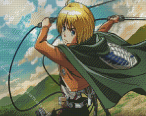 Armin Arlert Anime Character Diamond Painting