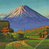 Autumn At Funatsu Hasui Kawase Diamond Painting