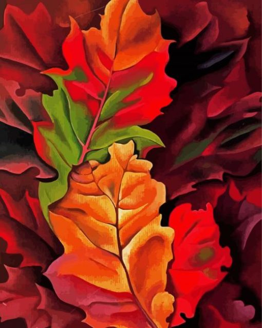 Autumn Leaves Lake George NY Diamond Painting