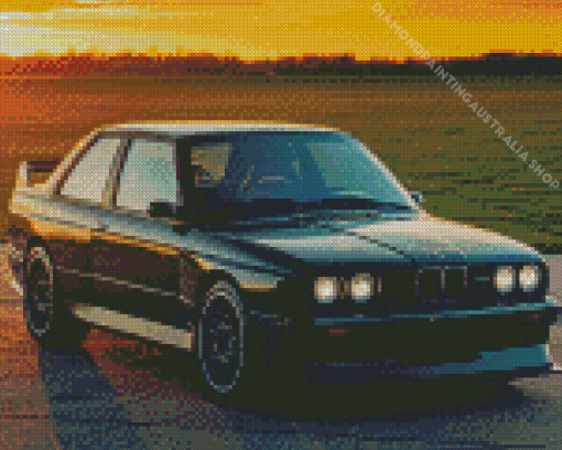 BMW E30 Car Diamond Painting