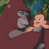 Baby Tarzan Diamond Painting