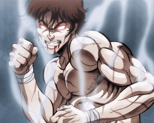 Baki Hanma Anime Diamond Painting