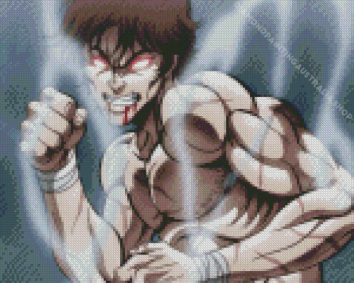 Baki Hanma Anime Diamond Painting