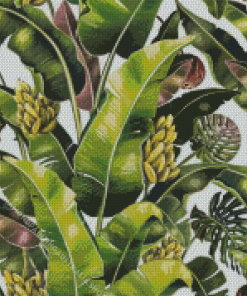 Banana Leaves Fruit Diamond Painting