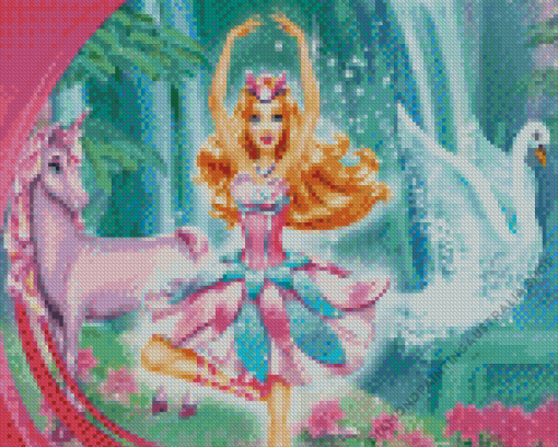 Barbie of Swan Lake Diamond Painting