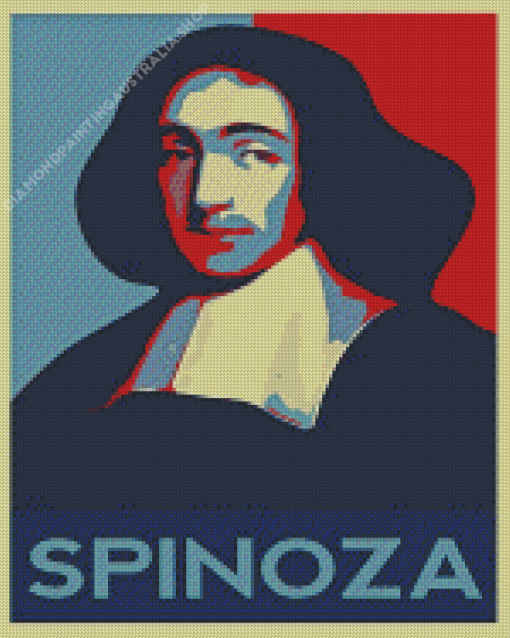 Baruch Spinoza Poster Diamond Painting