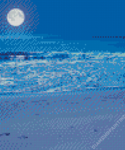 Beach Night Diamond Painting