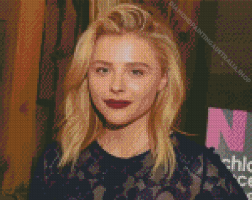 Beautiful Chloe Grace Moretz Diamond Painting