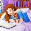 Belle Reading Diamond Painting