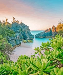 Bermuda Landscape Diamond Painting