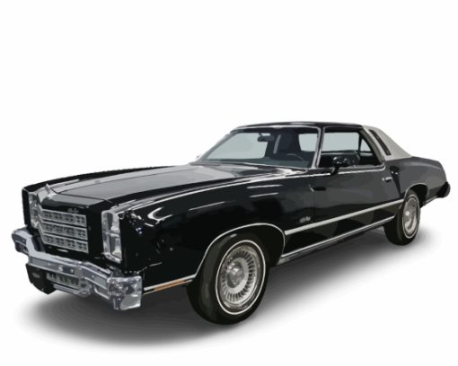 Black 76 Monte Carlo Diamond Painting