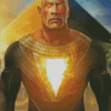 Black Adam Diamond Painting