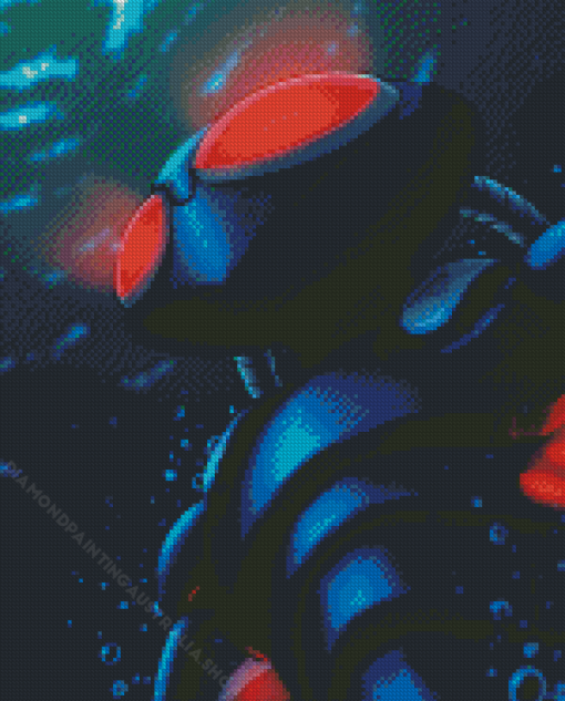 Black Manta Diamond Painting