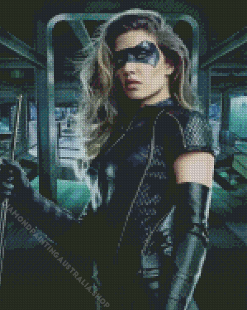 Black Canary Diamond Painting