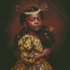 Black Princess Diamond Painting