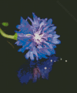 Blue Flower Diamond Painting