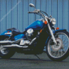 Blue Honda Shadow Diamond Painting