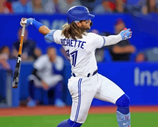 Bo Bichette Blue Jays Diamond Painting