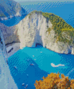 Bohali Lookout Zakynthos Greece Diamond Painting