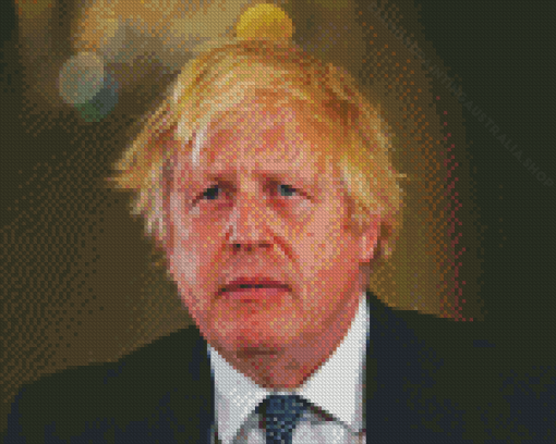 Boris Johnson Diamond Painting