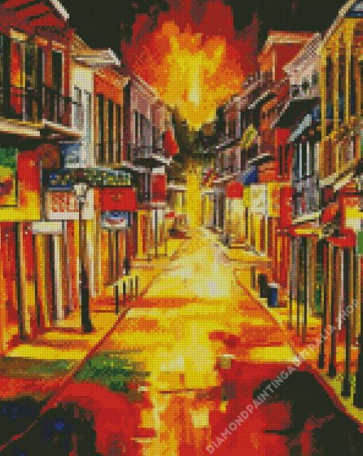 Bourbon Street Art Diamond Painting