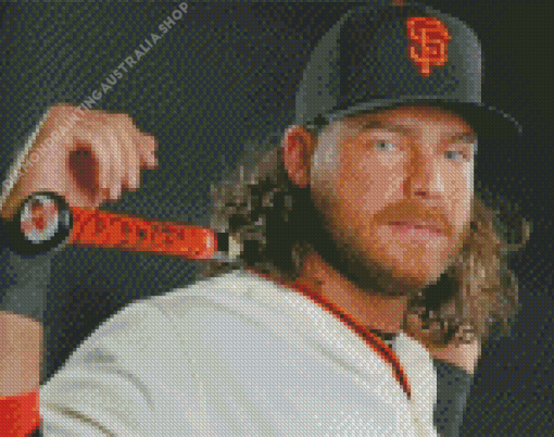 Brandon Crawford San Francisco Giants Diamond Painting