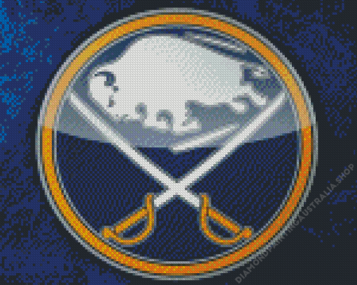 Buffalo Sabres Hockey Team Logo Diamond Painting