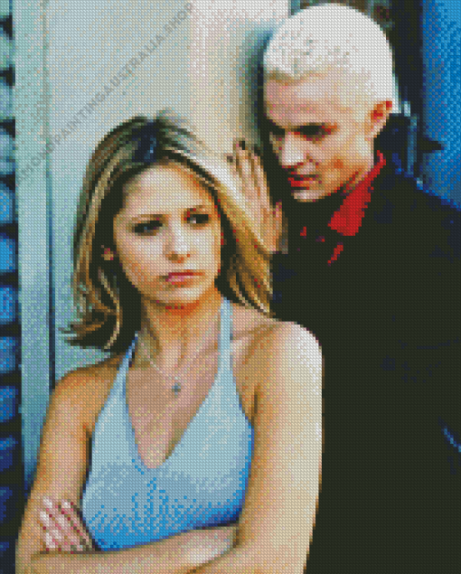 Buffy And Spike Diamond Painting