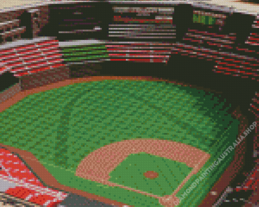 Busch Stadium In St Louis Diamond Painting