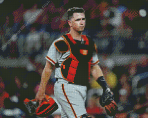 Buster Posey Diamond Painting