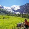 Camping in Alpine Meadows Diamond Painting