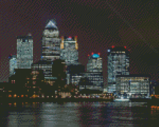 Canary Wharf London Diamond Painting