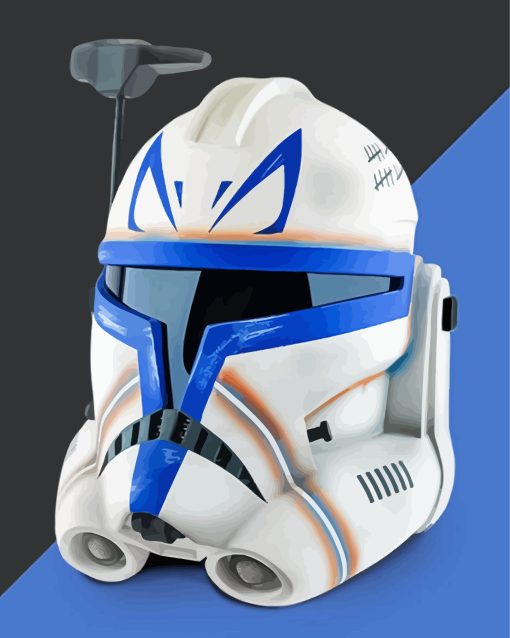 Captain Rex Helmet Diamond Painting