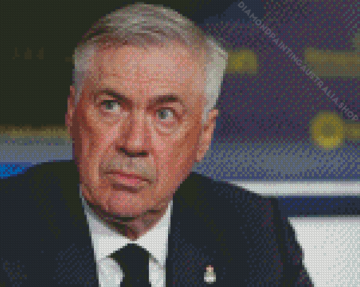 Carlo Ancelotti Diamond Painting