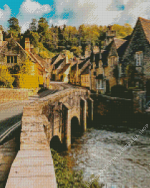 Castle Combe Diamond Painting