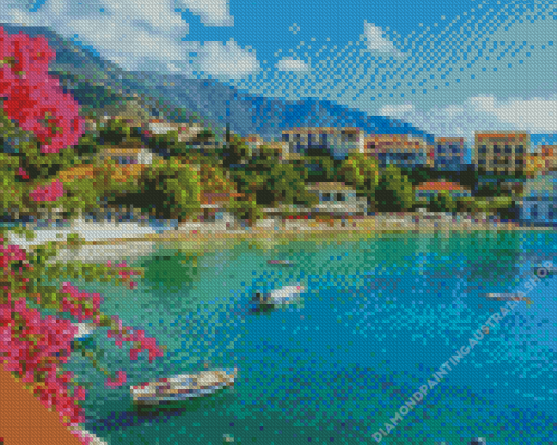 Cephalonia Beach Diamond Painting