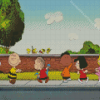 Charlie Brown And Gang Diamond Painting