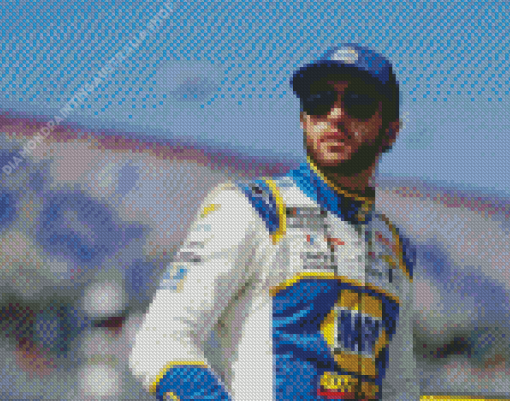 Chase Elliott Racer Diamond Painting