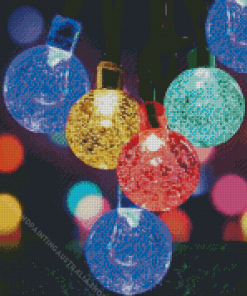 Christmas Lights Diamond Painting