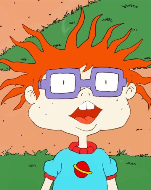 Chuckie Rugrats Character Diamond Painting