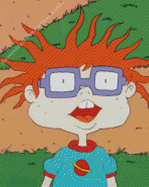 Chuckie Rugrats Character Diamond Painting