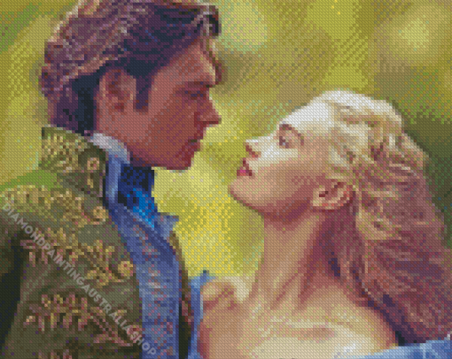 Cinderella and Prince Movie Diamond Painting