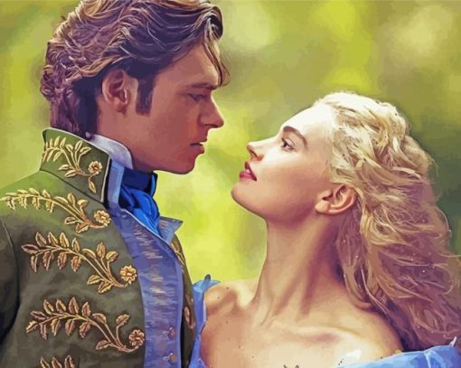 Cinderella and Prince Movie Diamond Painting