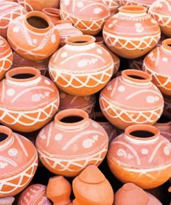 Clay Pots Diamond Painting