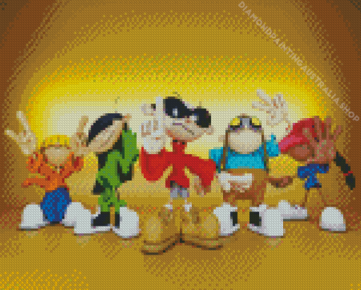 Codename Kids Next Door Diamond Painting