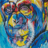 Colorful Monkey Diamond Painting