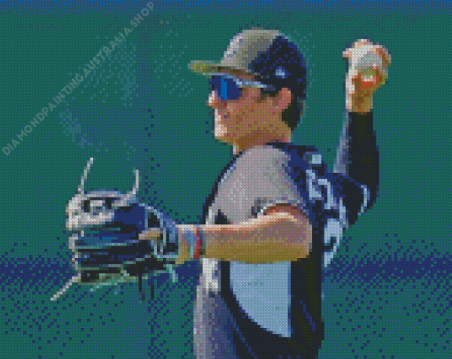 Colson Montgomery Baseball Player Diamond Painting