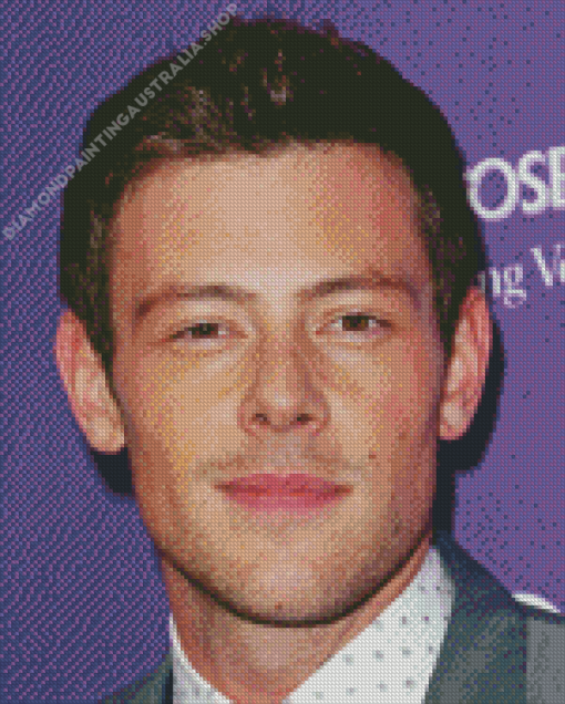 Cory Monteith Diamond Painting