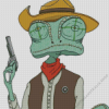 Cowboy Rango With Gun Diamond Painting